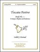 Toccata Festivo Handbell sheet music cover